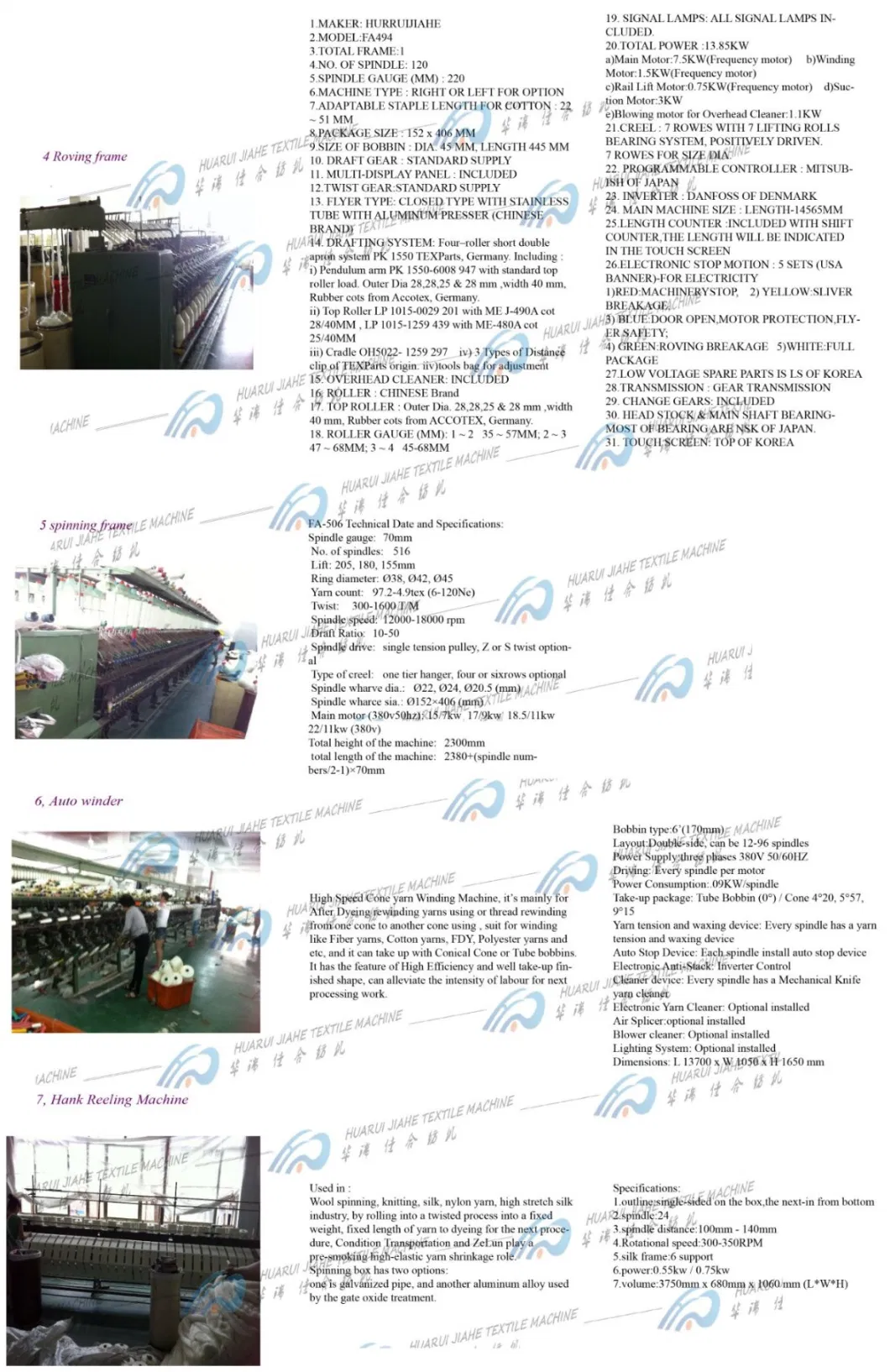 Machine Blended Cashmere and Cotton Thread/ Viscose Nylon Fancy Yarn Spinning Machine Made in China Supplier Smart Worsted Wool Yarn Textile Machine