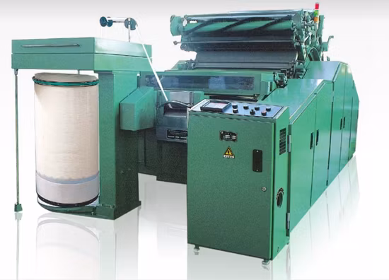 Máquina de cardado modelo tradicional de la marca Jingwei A186g utilizada para algodón/cachemira