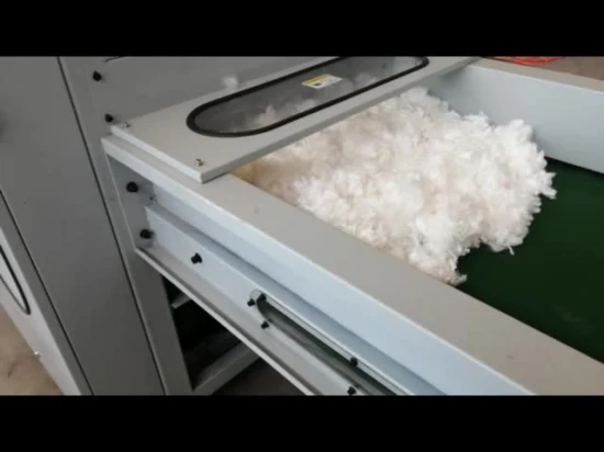 Máquina automática para fabricar relleno de relleno de almohadillas y almohadas con apertura de fibra de poliéster para la línea de producción de textiles para el hogar